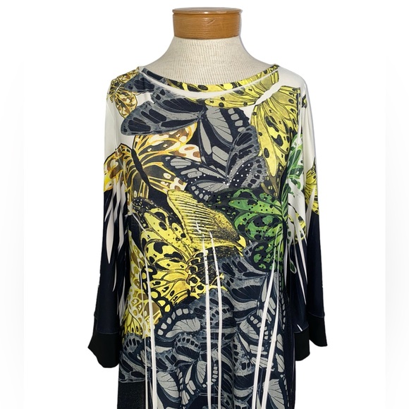Butterfly Sequin Tunic Med Cato - Picture 2 of 9